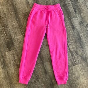 Pink Lululemon Scuba Joggers Size 4